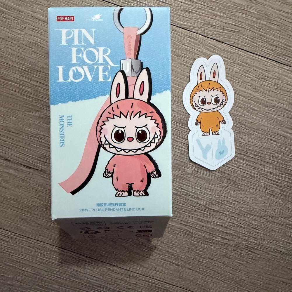 Pin for love mini Labubu